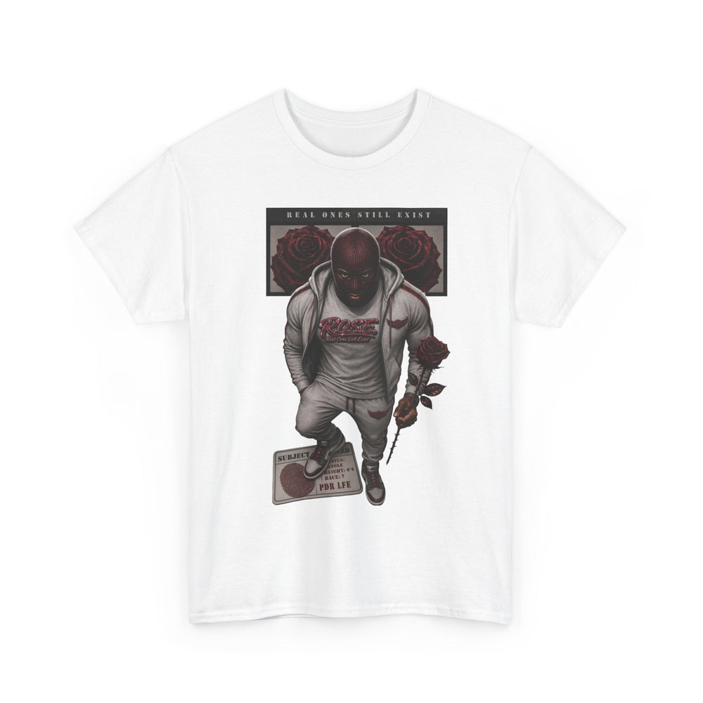 R.O.S.E. (REAL ONES STILL EXIST) MAROON GOON HIP HOP SHORT SLEEVE T-SHIRT