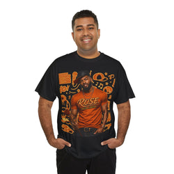 R.O.S.E. (REAL ONES STILL EXIST) ORANGE MALE  HIP HOP SHORT SLEEVE T-SHIRT