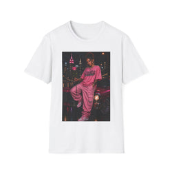 R.O.S.E. (REAL ONES STILL EXIST) PINK FEMALE HIP HOP SHORT SLEEVE T-SHIRT
