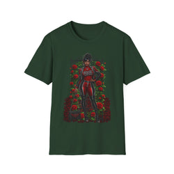 R.O.S.E. (REAL ONES STILL EXIST) SILVER FEMALE HIP HOP SHORT SLEEVE T-SHIRT