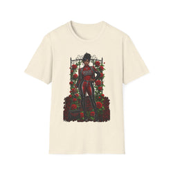 R.O.S.E. (REAL ONES STILL EXIST) SILVER FEMALE HIP HOP SHORT SLEEVE T-SHIRT
