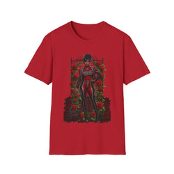 R.O.S.E. (REAL ONES STILL EXIST) SILVER FEMALE HIP HOP SHORT SLEEVE T-SHIRT
