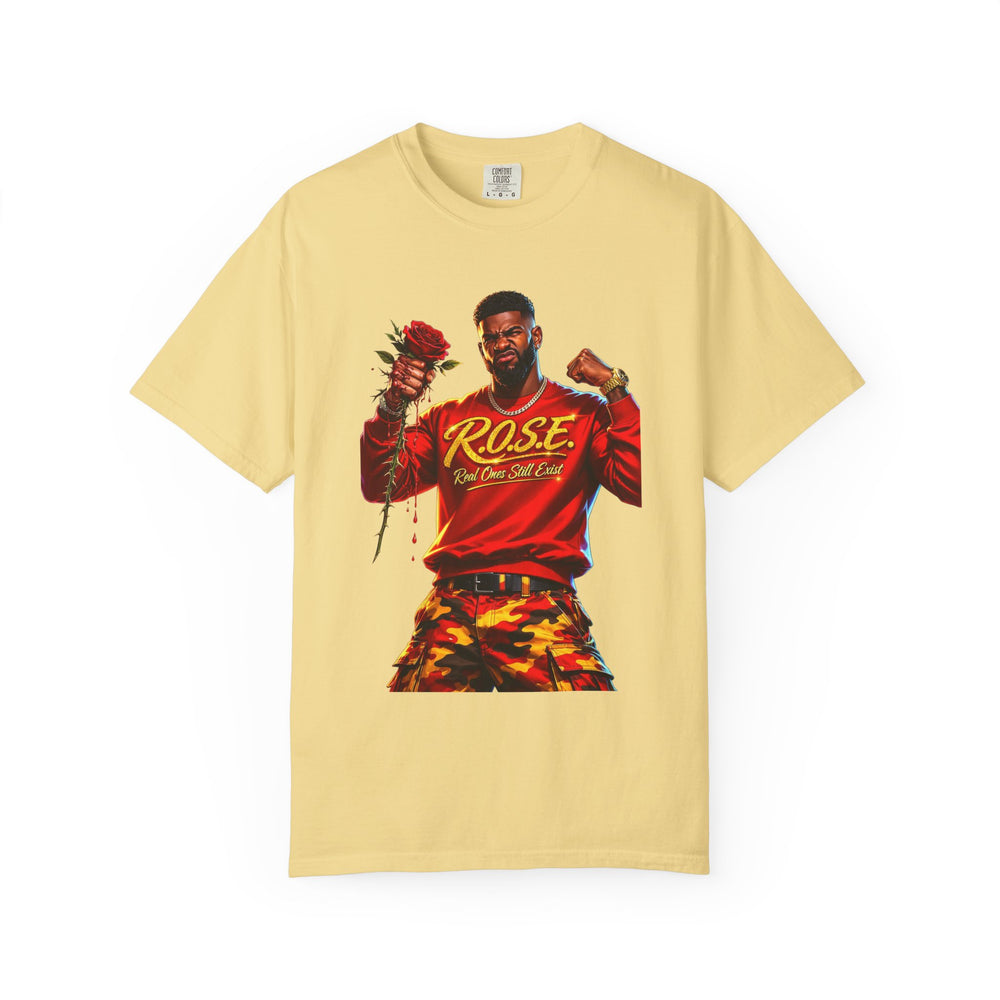 R.O.S.E. — "Real Ones Still Exist" Hip Hop Short Sleeve T-Shirt  #2 Created by MRK.XVI Powered By PDR LFE.