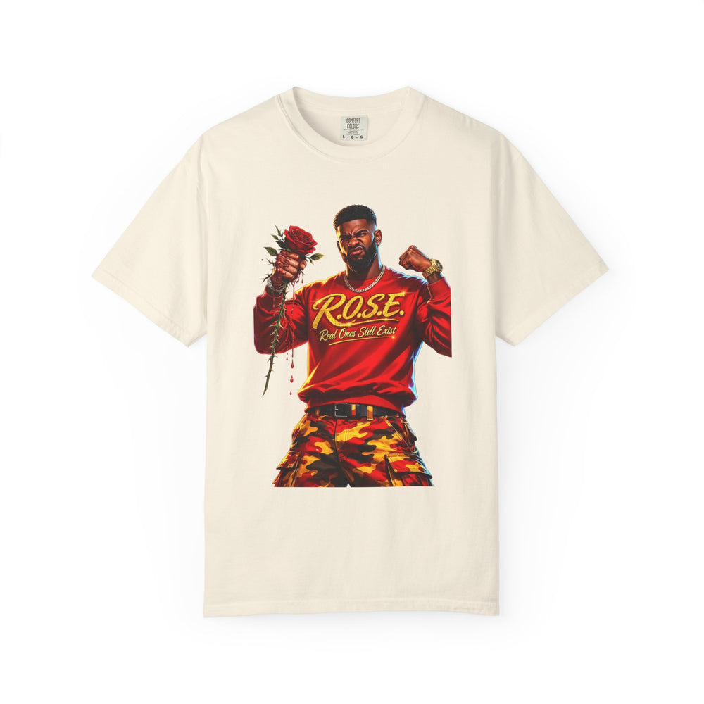 R.O.S.E. — "Real Ones Still Exist" Hip Hop Short Sleeve T-Shirt  #2 Created by MRK.XVI Powered By PDR LFE.