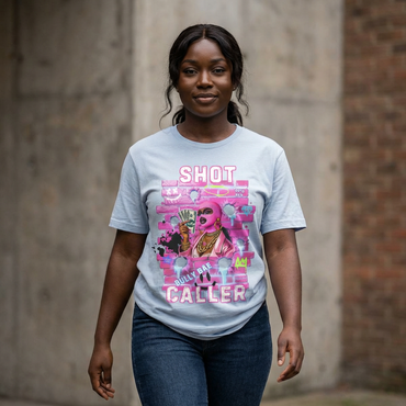 SHOT CALLER FEMALE HIP HOP T-SHIRT