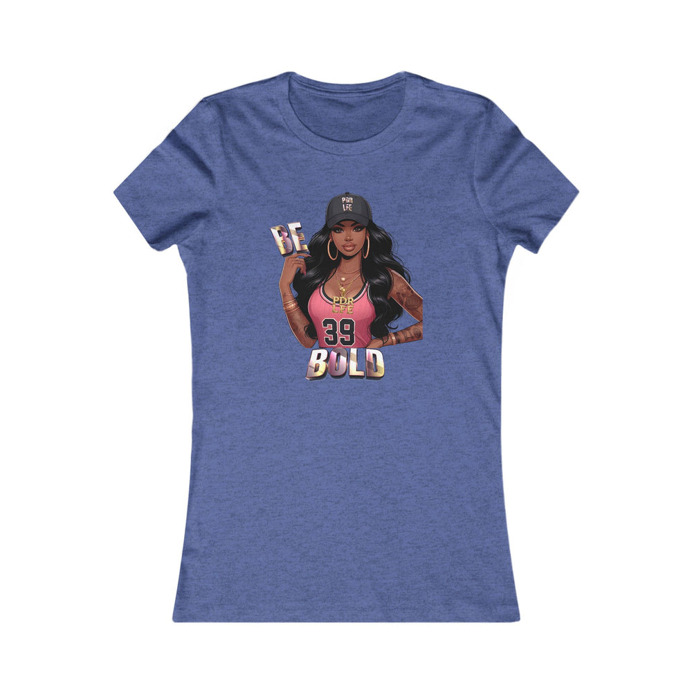 True Royal  t-shirt with a graphic of a woman and text on a white background