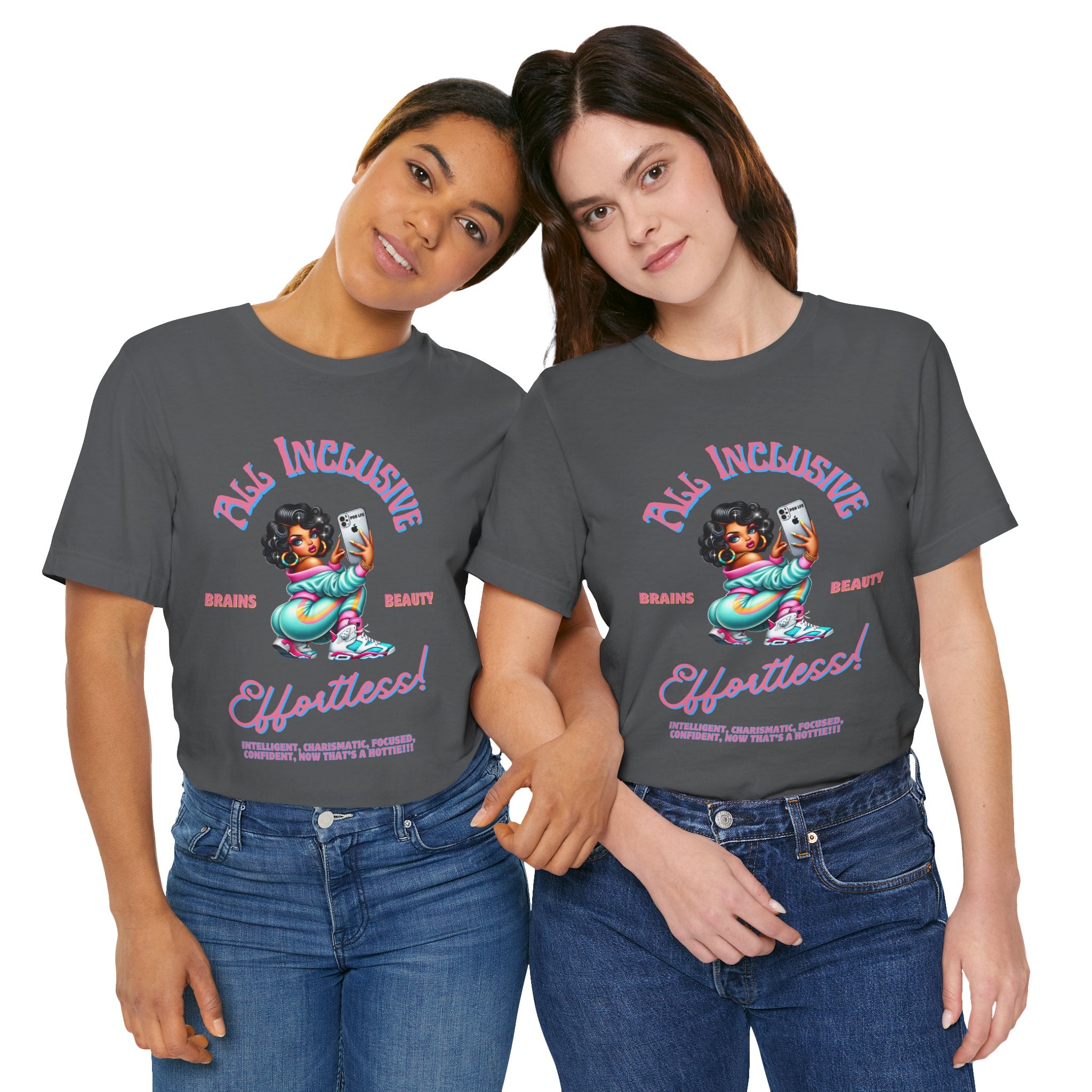 BRAINS AND BEAUTY HIP HOP T-SHIRT
