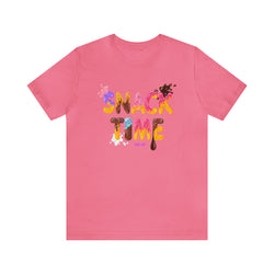 SNACK TIME Hip Hop Ladies Jersey Short Sleeve Tee - PDR LFE Berry / XS PDR LFE