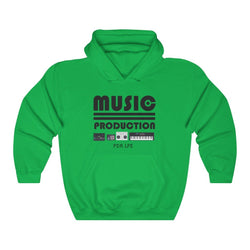 PDR LFE MUSIC PRODUCTION Unisex Heavy Blend™ Hooded Sweatshirt - PDR LFE Irish Green / S PDR LFE