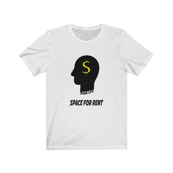SPACE FOR RENT PDR LFE Unisex Jersey Short Sleeve Tee - PDR LFE White / S PDR LFE