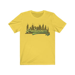 PRODUCINEER CITY SLICKER Unisex Jersey Short Sleeve Tee - PDR LFE Yellow / S PDR LFE