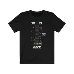 SHOOTA ON DECK FEMALE Unisex Jersey Short Sleeve Tee - PDR LFE Black / S PDR LFE