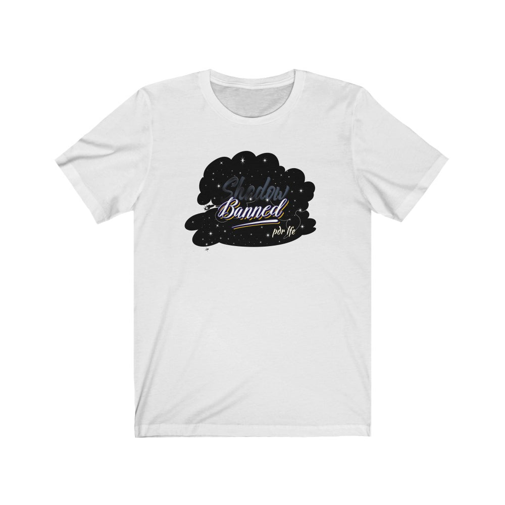 SHADOW BANNED Jersey Short Sleeve Tee - PDR L.F.E. White / XS PDR LFE