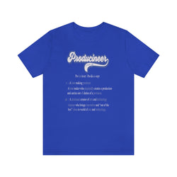 PRODUCINEER DEFINITION MENS HIP HOP TSHIRT - PDR LFE True Royal / XS PDR LFE
