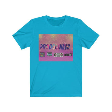 Producineer 1st Lady Unisex Jersey Short Sleeve Tee - PDR LFE Turquoise / S PDR LFE