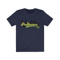 PRODUCINEER CITY SLICKER Unisex Jersey Short Sleeve Tee - PDR LFE Navy / S PDR LFE