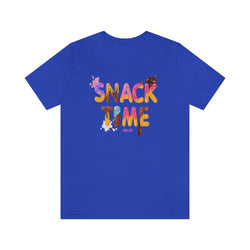 SNACK TIME Hip Hop Ladies Jersey Short Sleeve Tee - PDR LFE True Royal / XS PDR LFE