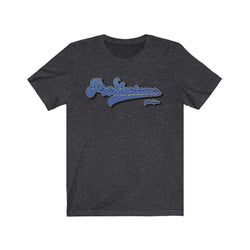PRODUCINEER BLUE DEVIL Unisex Jersey Short Sleeve Tee - PDR LFE Dark Grey Heather / S PDR LFE