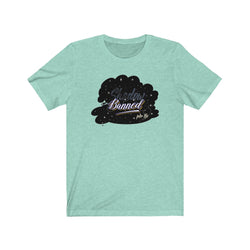 SHADOW BANNED Female Jersey Short Sleeve Tee - PDR LFE Heather Mint / XS PDR LFE