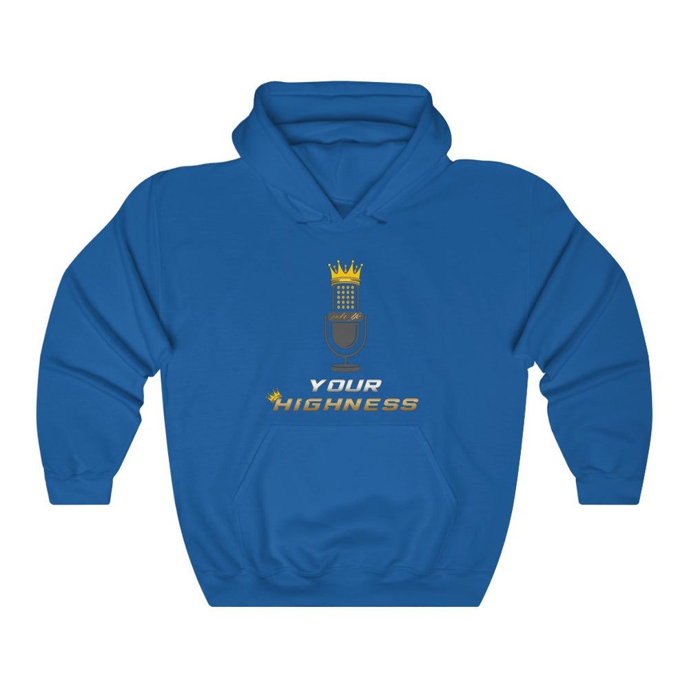 YOUR HIGHNESS PODCAST Unisex Heavy Blend™ Hooded Sweatshirt - PDR LFE Royal / S PDR LFE