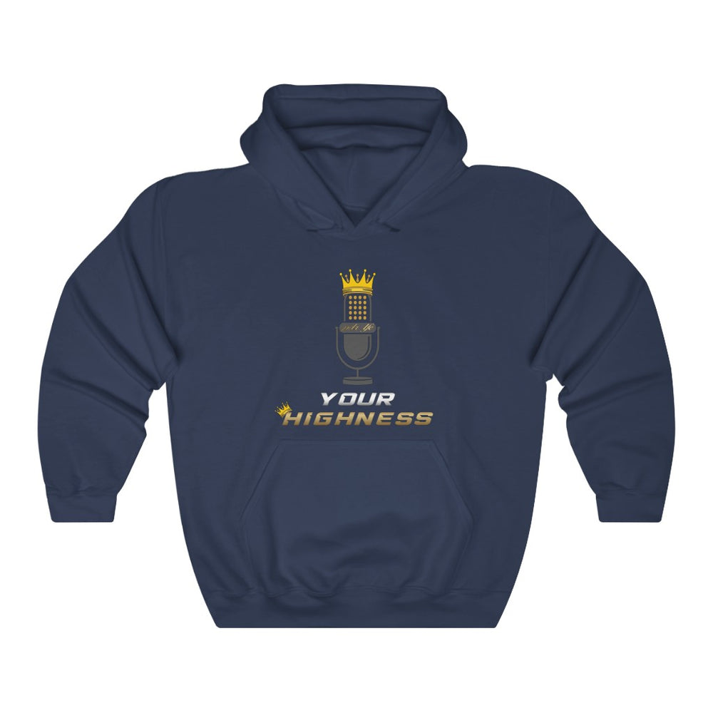 YOUR HIGHNESS PODCAST Unisex Heavy Blend™ Hooded Sweatshirt - PDR LFE Navy / S PDR LFE