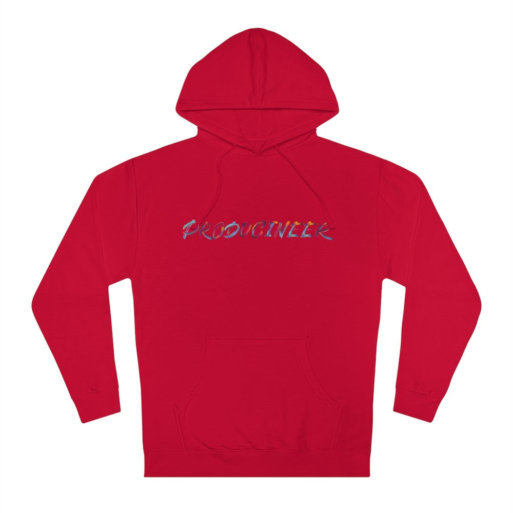 PRODUCINEER GALLERY Hip Hop Unisex Hooded Sweatshirt - PDR L.F.E. XS / Red PDR LFE