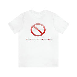 SUPPORT HATE HIP HOP Jersey Short Sleeve Tee - PDR LFE White / S PDR LFE