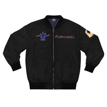 PRODUCINEER HIP HOP MUSCLE Men's Bomber Jacket - PDR LFE XS PDR LFE