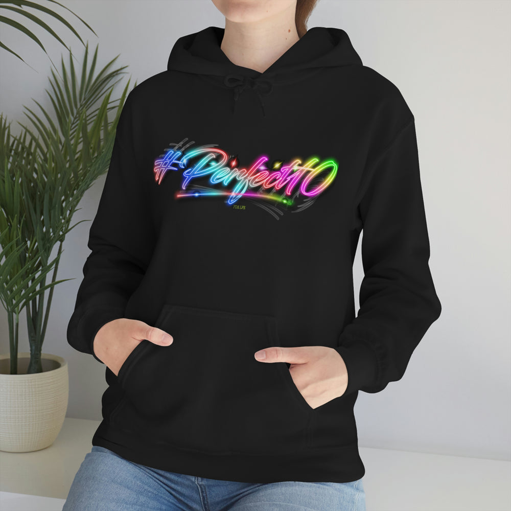 PERFECT 10 GLOW UP Heavy Blend™ HIP HOP Hooded Sweatshirt - PDR L.F.E. 