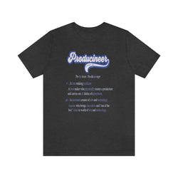 PRODUCINEER DEFINITION MENS HIP HOP TSHIRT - PDR LFE Dark Grey Heather / XS PDR LFE