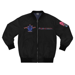 PRODUCINEER FEMALE HIP HOP PRODUCER Women's Bomber Jacket - PDR LFE XS PDR LFE