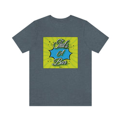 THAT'S A BAR GRN N BLU UNISEX HIP HOP TSHIRT - PDR LFE Heather Slate / XS PDR LFE