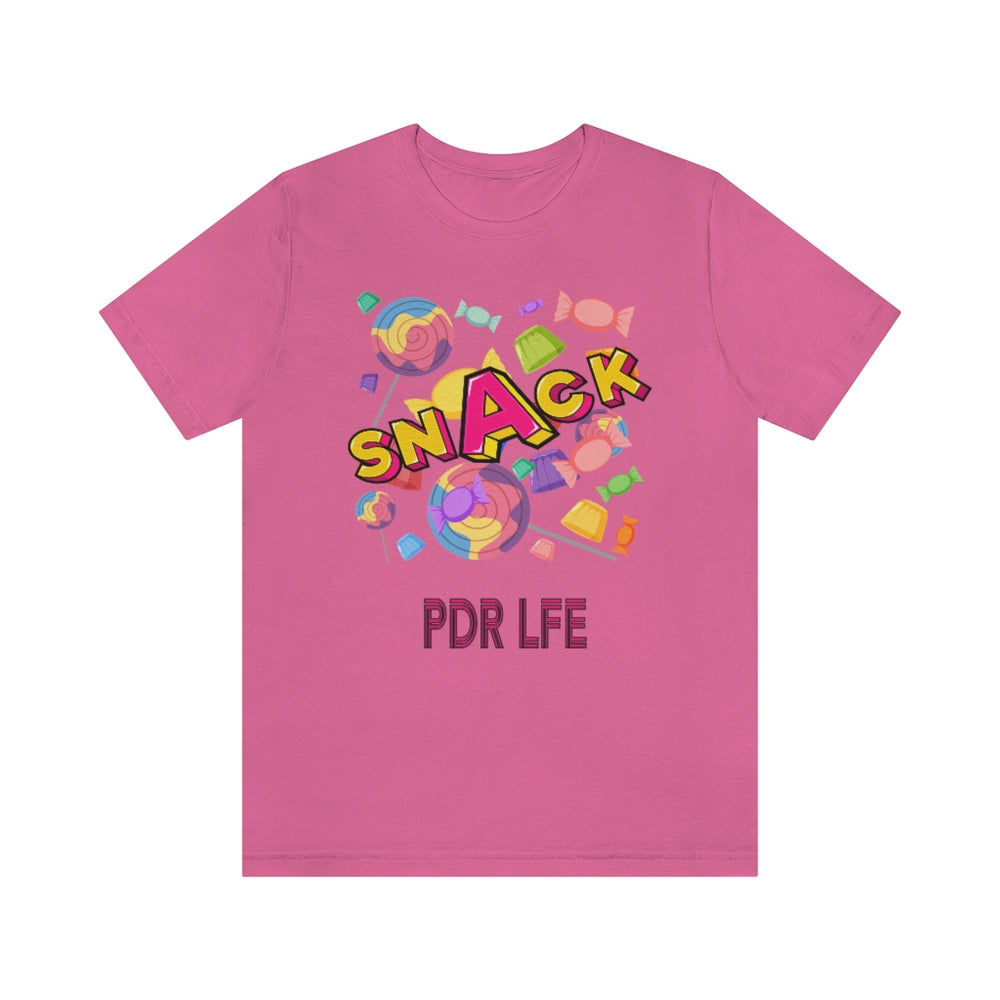 SNACK WOMENS HIP HOP TSHIRT - PDR L.F.E. Charity Pink / XS PDR LFE