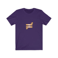 WE ARE NOT EQUAL Unisex Jersey Short Sleeve Tee - PDR LFE Team Purple / S PDR LFE