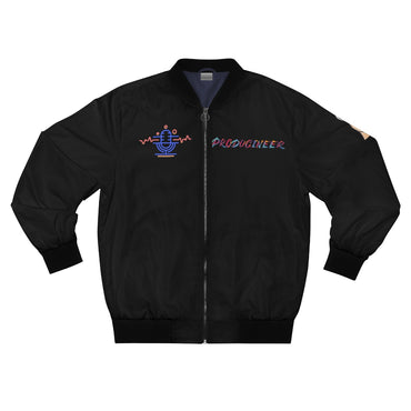 PRODUCINEER HIP HOP MC Men's Bomber Jacket - PDR LFE XS PDR LFE