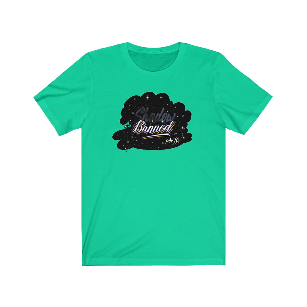 SHADOW BANNED Jersey Short Sleeve Tee - PDR L.F.E. Teal / XS PDR LFE