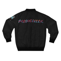 PRODUCINEER HIP HOP ENGINEER Men's Bomber Jacket - PDR LFE XS PDR LFE