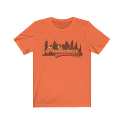 PRODUCINEER TROPICAL CITY Unisex Jersey Short Sleeve Tee - PDR LFE Orange / S PDR LFE