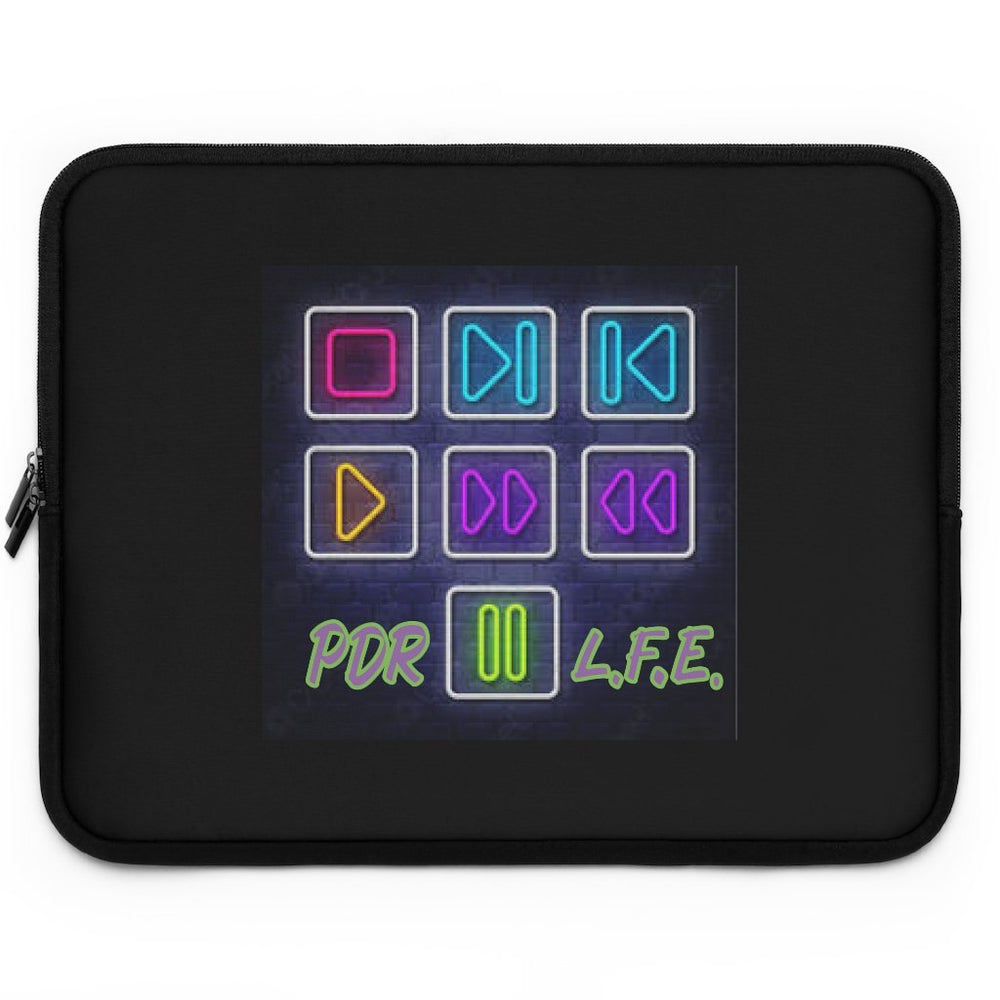 PRODUCINEER PDR LFE Hip Hop Laptop Sleeve - PDR LFE Black / 17" PDR LFE