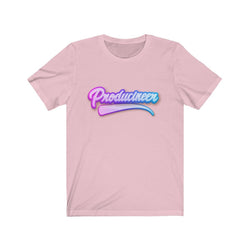 PRODUCINEER NEON GLOW Unisex Jersey Short Sleeve Tee - PDR LFE Pink / S PDR LFE