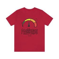 PRESSURIZE UNISEX HIP HOP TSHIRT - PDR LFE Red / S PDR LFE