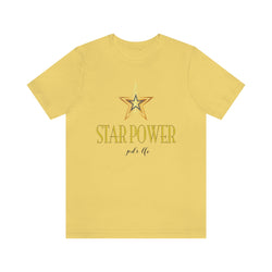 STAR POWER II UNISEX HIP HOP TSHIRT - PDR LFE Yellow / XS PDR LFE