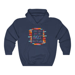 THEY KNOW WHY "LOVE THE HATE" SERIES Unisex Heavy Blend™ Hooded Sweatshirt - PDR LFE Navy / S PDR LFE