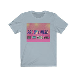 Producineer 1st Lady Unisex Jersey Short Sleeve Tee - PDR LFE Light Blue / S PDR LFE