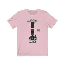 SHOOTA ON DECK FEMALE Unisex Jersey Short Sleeve Tee - PDR LFE Pink / S PDR LFE