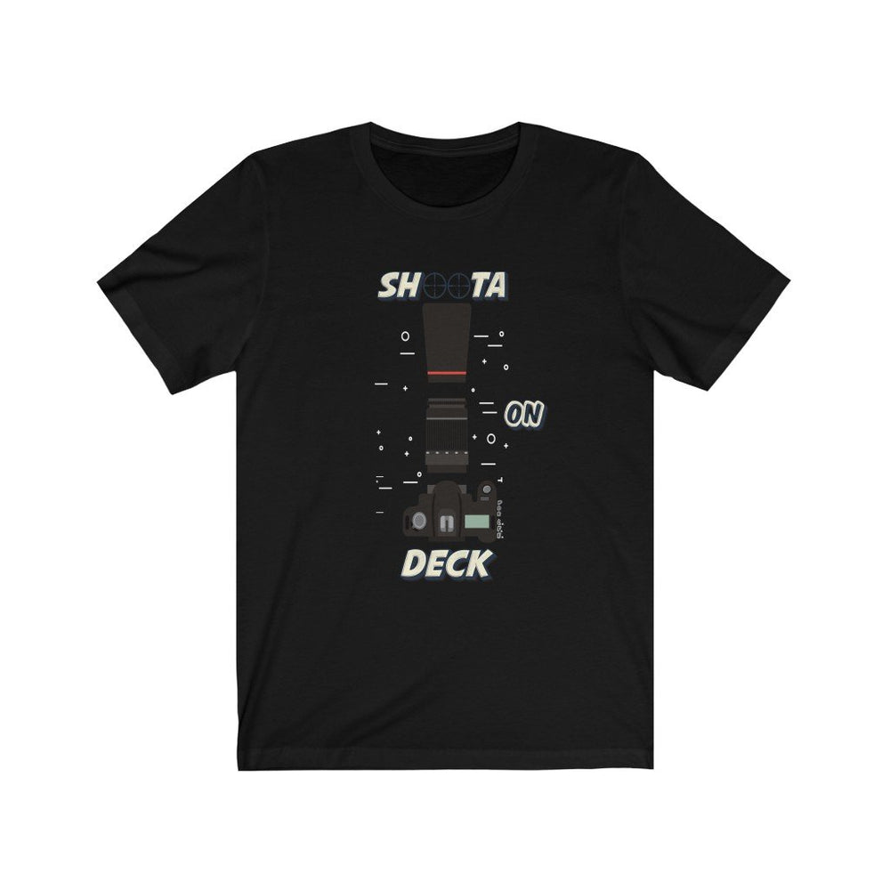 SHOOTER ON DECK Unisex Jersey Short Sleeve Tee - PDR L.F.E. Black / S PDR LFE