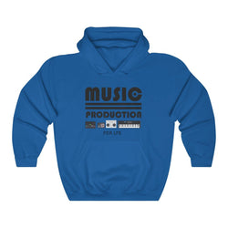 PDR LFE MUSIC PRODUCTION Unisex Heavy Blend™ Hooded Sweatshirt - PDR LFE Royal / S PDR LFE