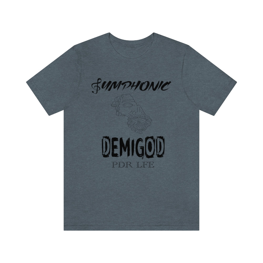 SYMPHONIC DEMIGOD HIP HOP TSHIRT - PDR LFE Heather Slate / XS PDR LFE