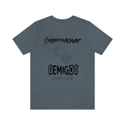 SYMPHONIC DEMIGOD HIP HOP TSHIRT - PDR LFE Heather Slate / XS PDR LFE