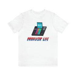 PRODUCER LIFE 23 MALE HIP HOP Short Sleeve Tee - PDR LFE White / XS PDR LFE